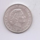 HOLANDA DEL AÑO 1966 DE 2 1/2 GULDEN 