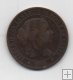ESPAÑA ISABEL II DEL AÑO 1868 DE 2 1/2 CENTIMOS DE ESCUDO