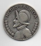 PANAMA DEL AÑO 1947 DE 1/2 BALBOA