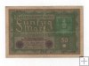 ALEMANIA DEL AÑO 1919 DE 50 MARCOS