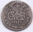 ESPAÑA CARLOS III EL PRETENDIENTE DEL AÑO 1711 2 REALES