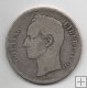 VENEZUELA DEL AÑO 1886 DE 5 BOLIVARES