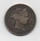 ESPAÑA ISABEL II DEL AÑO 1858 DE 4 REALES