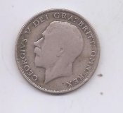 GRAN BRETAÑA DEL AÑO 1921 DE 1/2 CROWN 