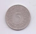 ALEMANIA DEL AÑO 1951 LETRA D DE 5 MARCOS