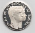ESPAÑA- MEDALLA DE PLATA -PRINCIPES ESPAÑA J. CARLOS I SOFIA 