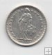 SUIZA DEL AÑO 1962 DE 1/2 FRANCO