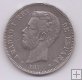 AMADEO I DEL AÑO 1871 *75 DE 5 PESETAS
