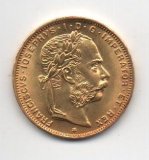 AUSTRIA DEL AÑO 1892 DE 8 FLORINES