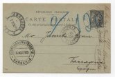 FRANCIA POSTAL N-2 COLOR GRIS