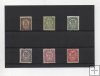 ESPAÑA DEL AÑO 1938 Nº 745/750 CIFRAS (PAPEL BLANCO) **