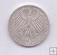 ALEMANIA FEDERAL DEL AÑO 1975 LETRA J DE 5 MARCOS 