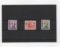 ESTADO ESPAÑOL (FRANCO) DEL AÑO 1946 Nº 1008/10 ** PRO TUBERCULOSOS