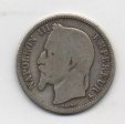FRANCIA DEL AÑO 1868 LETRA A DE 1 FRANCO