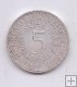 ALEMANIA DEL AÑO 1951 LETRA F DE 5 MARCOS
