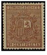SERIE 153 - 1874 - I REPUBLICA- 10 CENTIMOS DE PESETA - CASTAÑO