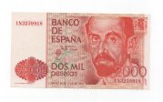 REINADO JUAN CARLOS I AÑO 1980 (22/07) DE 2000 PESETAS