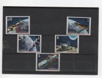 ANGOLA DEL AÑO 1986 ASTRONAUTICA