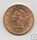 ESTADOS UNIDOS DEL AÑO 1881 DE 10 DOLARES