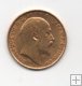 GRAN BRETAÑA DEL AÑO 1907 DE 1/2 LIBRA