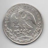 MEXICO DEL AÑO 1877 DE 8 REALES