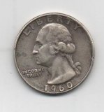 ESTADOS UNIDOS DEL AÑÓ 1960 LETRA D DE 1/4 DE DOLAR