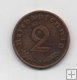 ALEMANIA REICH DEL AÑO 1940 LETRA A DE 2 REICHSPFENNIG 