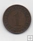 ALEMANIA DEL AÑO 1936 IMPERIO REPUBLICA WEIMAR  LETRA F DE 1 REICHSPFENNIG 
