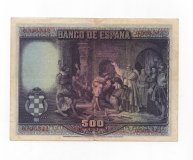 ALFONSO XIII II REPUBLICA 1928 DE 500 PTS