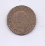 ESTADO ESPAÑOL (FRANCO) DEL AÑO 1947*54 DE 1 PESETA