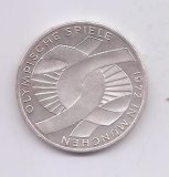 ALEMANIA FEDERAL DEL AÑO 1972 LETRA G DE 10 MARCOS