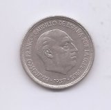 ESTADO ESPAÑOL (FRANCO) DEL AÑO 1957*71 DE 5 PESETAS