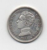 ALFONSO XIII DEL AÑO 1909 *04 DE 50 CENTIMOS