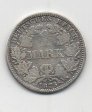 ALEMANIA REICH DEL AÑO 1875 LETRA A DE 1 MARCOS 