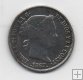 ESPAÑA ISABEL II DEL AÑO 1867 DE 40 CENTIMOS DE ESCUDO