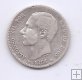 ALFONSO XII DEL AÑO 1885 DE 1 PESETA.