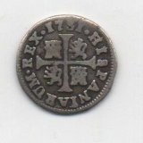ESPAÑA CARLOS III DEL AÑO 1731 DE 1/2 REAL