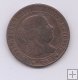 ESPAÑA ISABEL II DEL AÑO 1868 5 CENTIMOS DE ESCUDO