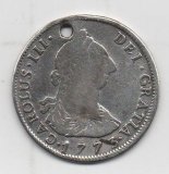 ESPAÑA CARLOS III DEL AÑO 1773 DE 4 REALES