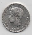 ALFONSO XIII DEL AÑO 1898 *98 DE 5 PESETAS