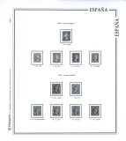 SUPLEMENTO ESPAÑA INDIVIDUAL DE 1850/1899 (montado en transparente y negro)