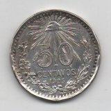 MEXICO DEL AÑO 1905 DE 50 CENTAVOS