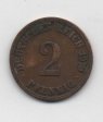 ALEMANIA IMPERIO DEL AÑO 1913 LETRA A DE 2 PFENNIG 