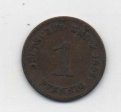 ALEMANIA IMPERIO DEL AÑO 1895 LETRA A DE 1 PFENNIG
