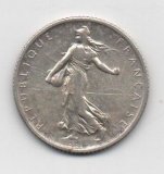 FRANCIA DEL AÑO 1913 DE 1 FRANCO