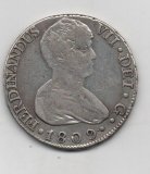 ESPAÑA FERNANDO VII DEL AÑO 1809 DE 8 REALES
