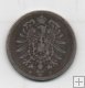 ALEMANIA IMPERIO DEL AÑO 1876 LETRA F DE 1 MARCO