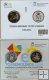 ESPAÑA 2014-MONEDA 2€ PROOF GAUDI Y PRUEBA MEDALLA ANDALUCIA
