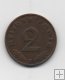 ALEMANIA REICH DEL AÑO 1937 LETRA D DE 2 REICHSPFENNIG