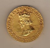 ESPAÑA-MEDALLA CONMEMORATIVA CONDE DE BARCELONA REY DE ARAGON JAUME I